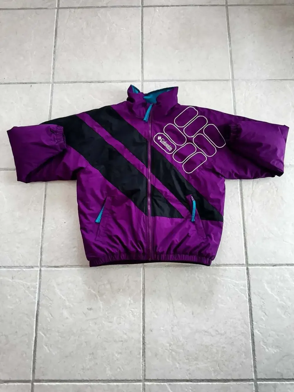 Vintage Columbia Sportswear Company Full Zip Puffer Jacket